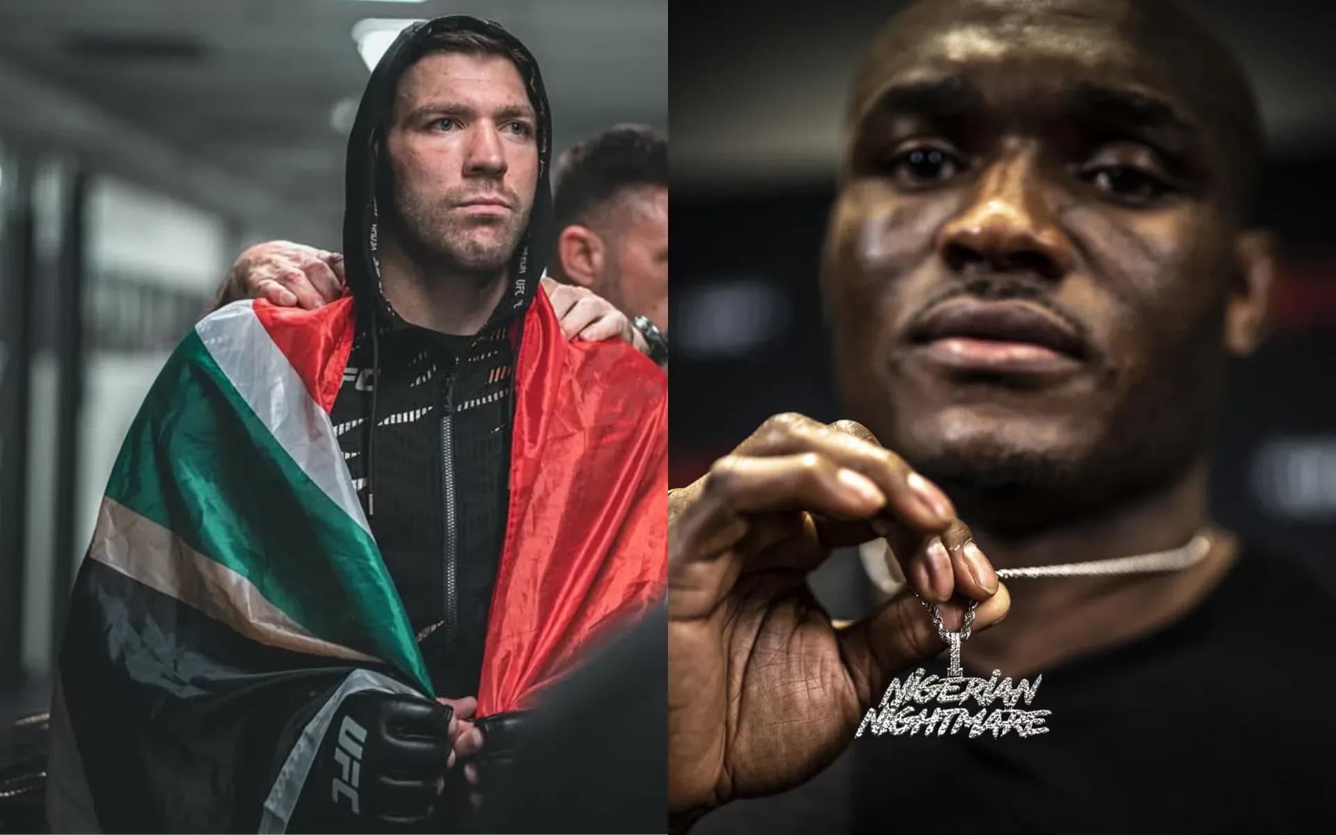 Dricus du Plessis and Kamaru Usman are rumored to be fighting each other next