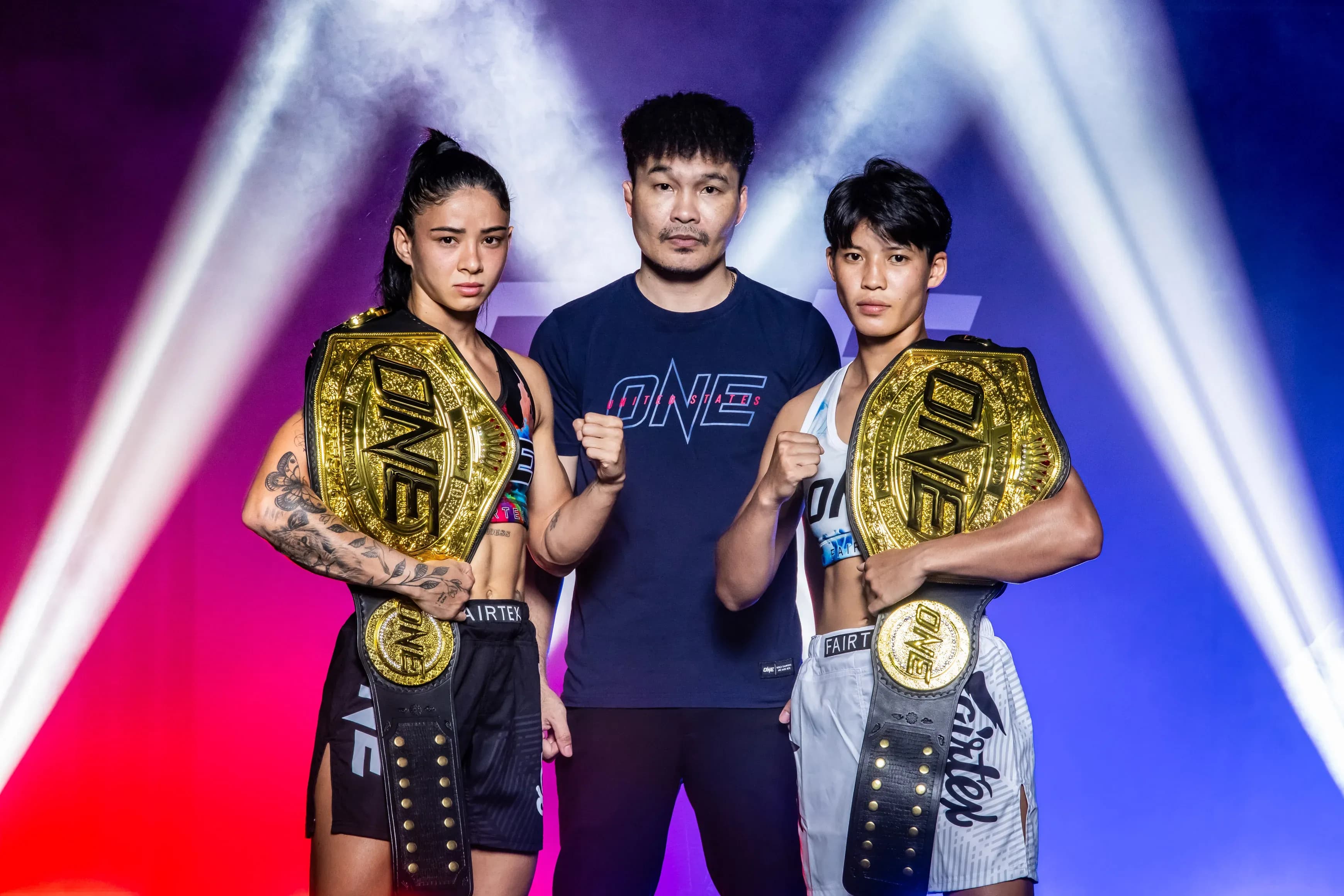 Allycia Hellen Rodrigues faces off with Phetjeeja Lukjaoporongtom ahead of The Inner Circle 19