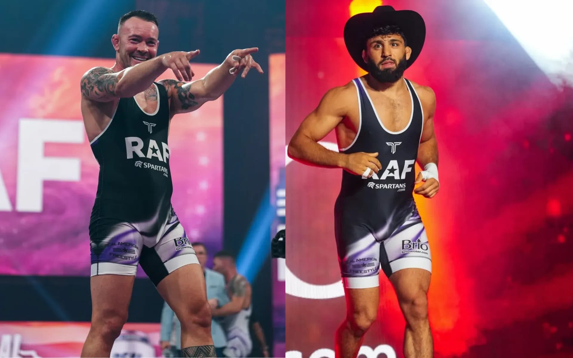 Colby Covington and Arman Tsarukyan are set to collide in a wrestling match
