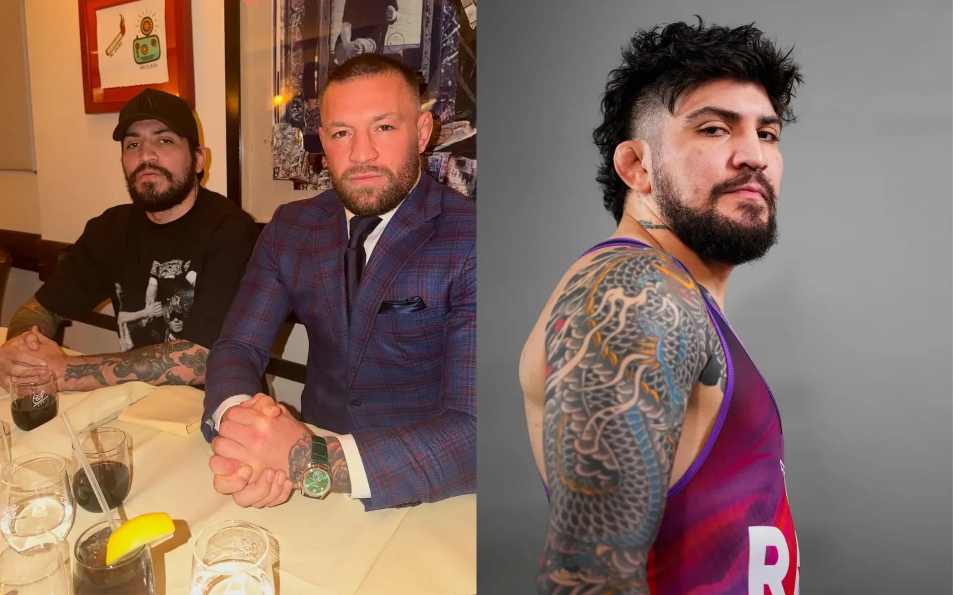 Dillon Danis has lent his support to Conor McGregor