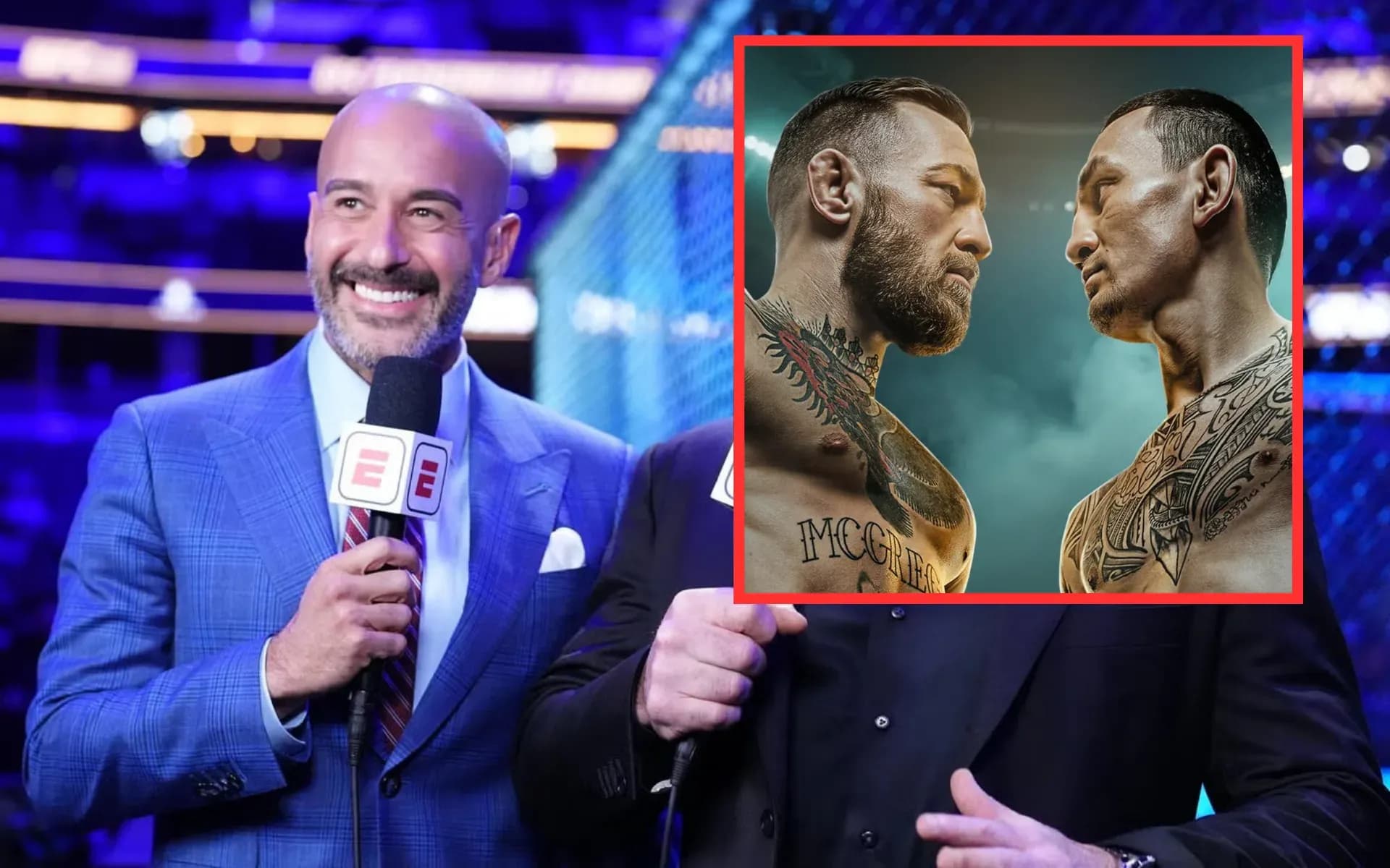 Jon Anik has given his voice to UFC 329 promo content