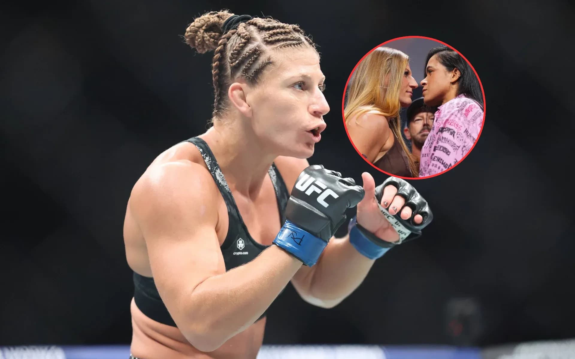 Kayla Harrison and Amanda Nunes previously trained together