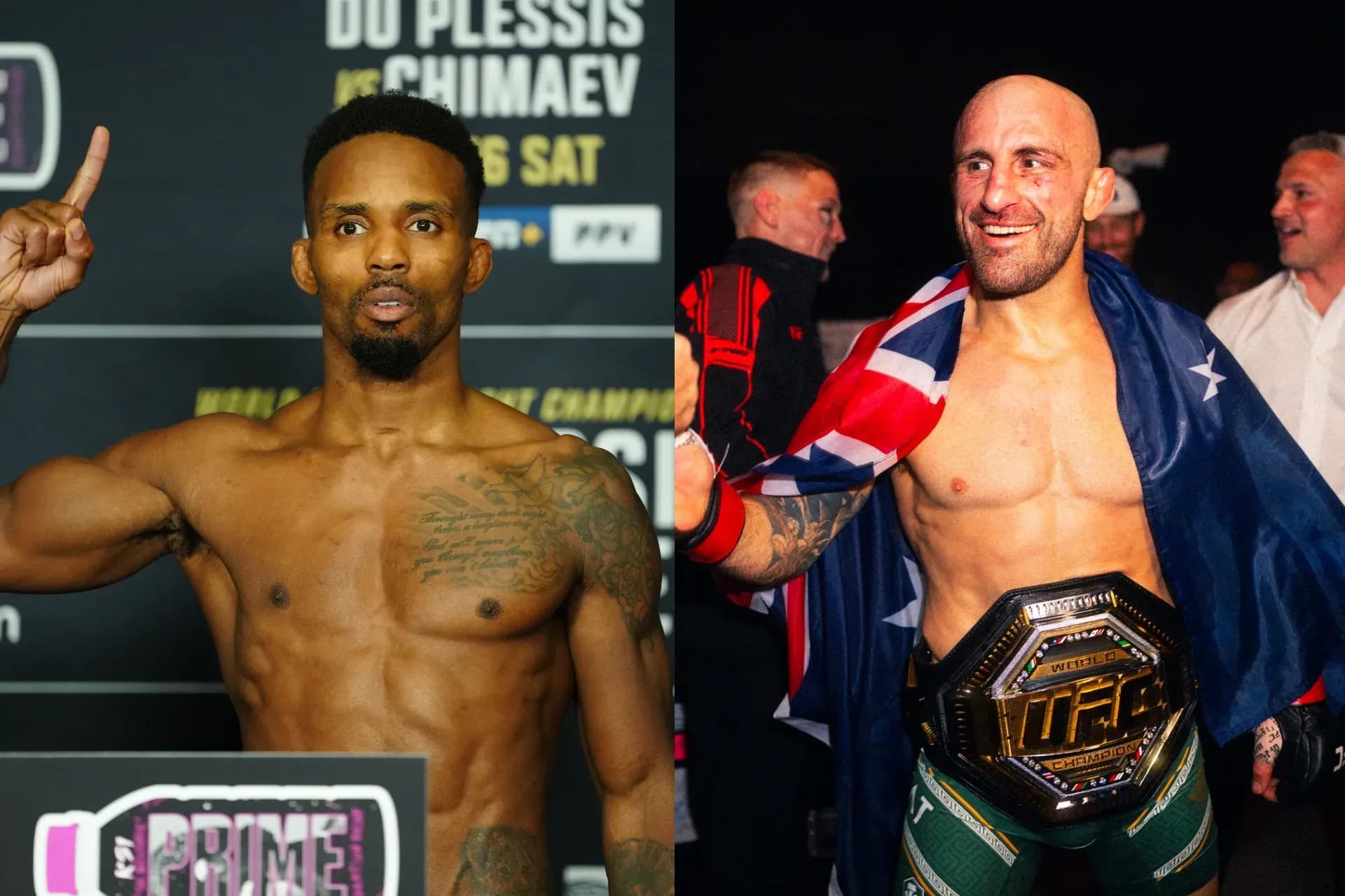 Lerone Murphy and Alexander Volkanovski