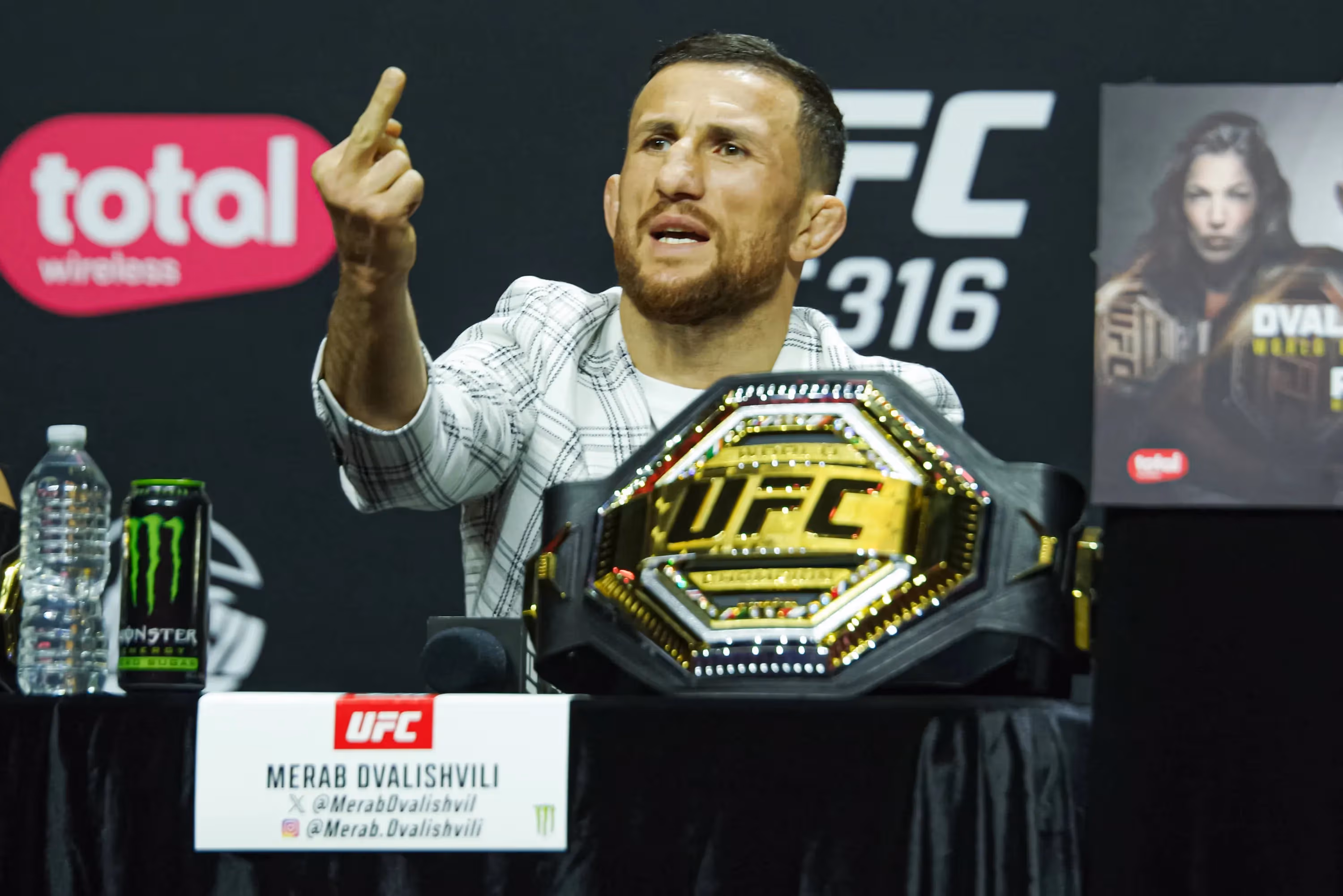 Former UFC champion Merab Dvalishvili