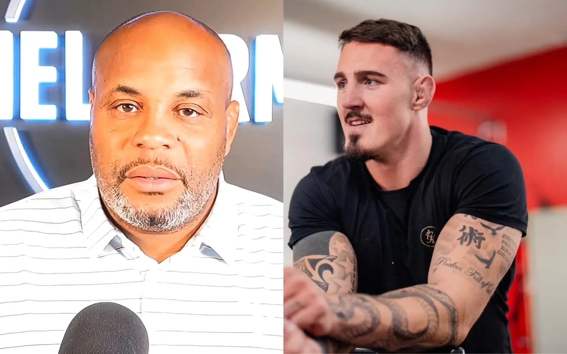Daniel Cormier has imparted advice to UFC champ Tom Aspinall