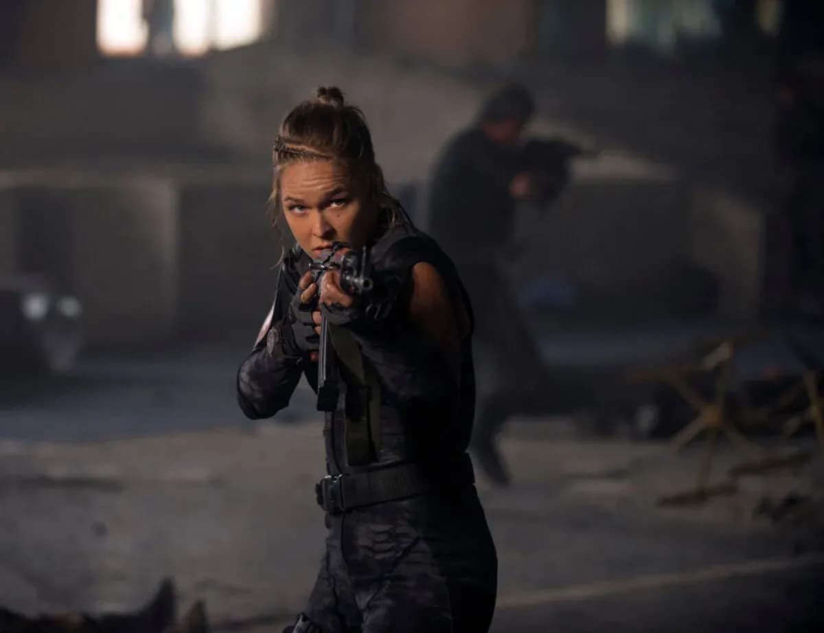 One of the most famous MMA cameos in Hollywood, Ronda Rousey