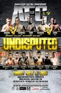 11x17 AFC 20 - Undisputed