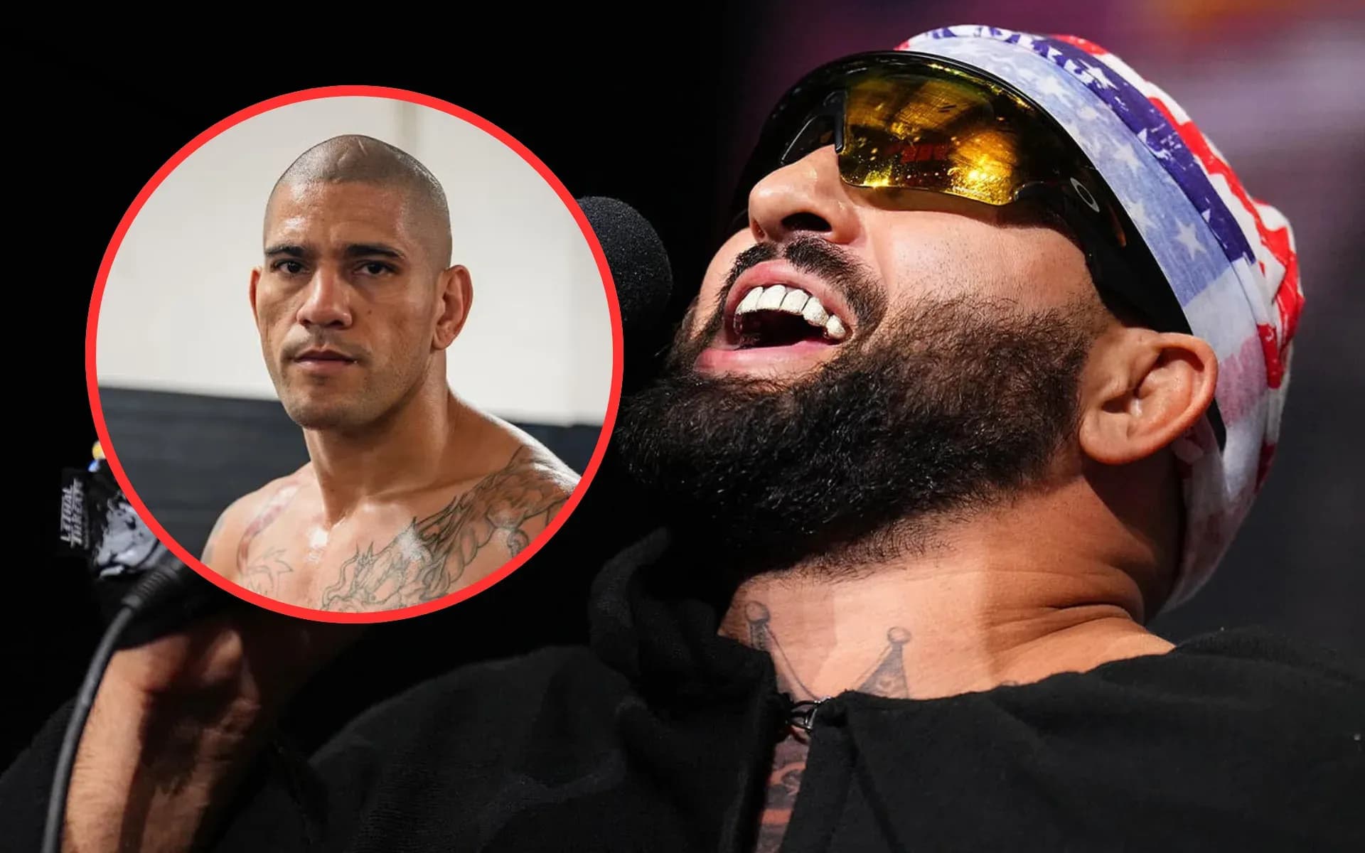 Alex Pereira and Josh Hokit traded barbs at a UFC press conference