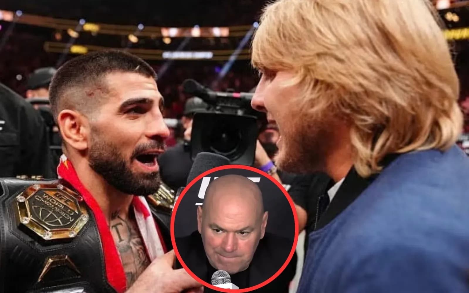 The feud between Ilia Topuria and Paddy Pimblett seems to have piqued the interest of UFC boss Dana White