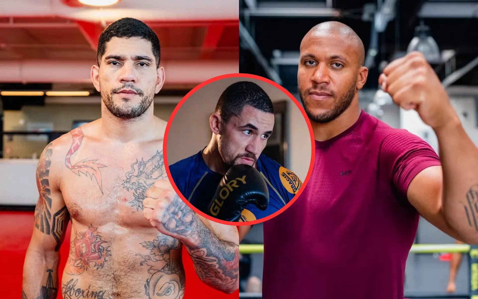 Robert Whittaker believes Alex Pereira and Ciryl Gane are quite evenly matched