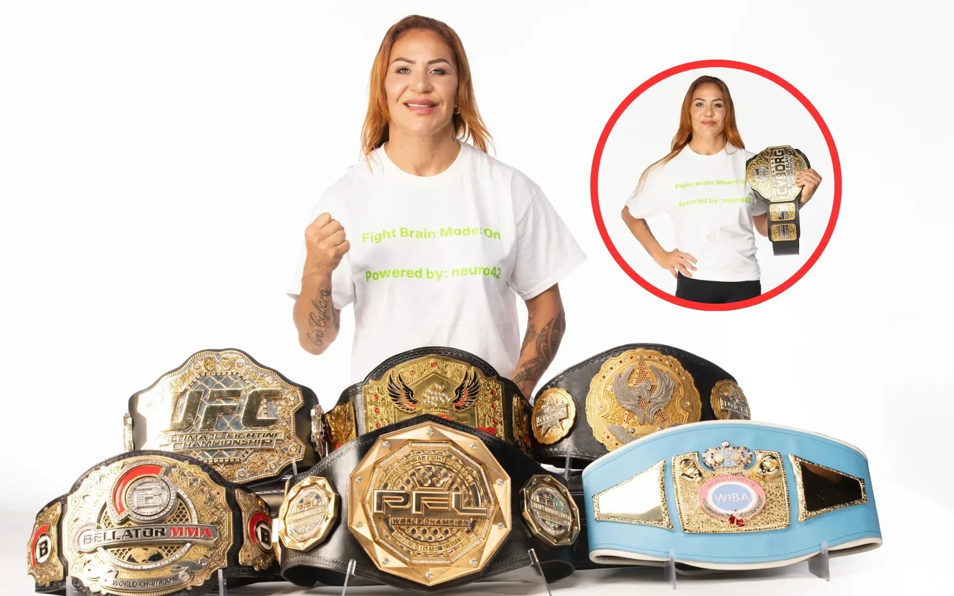 Cris Cyborg is MMA's first and only Grand Slam champion