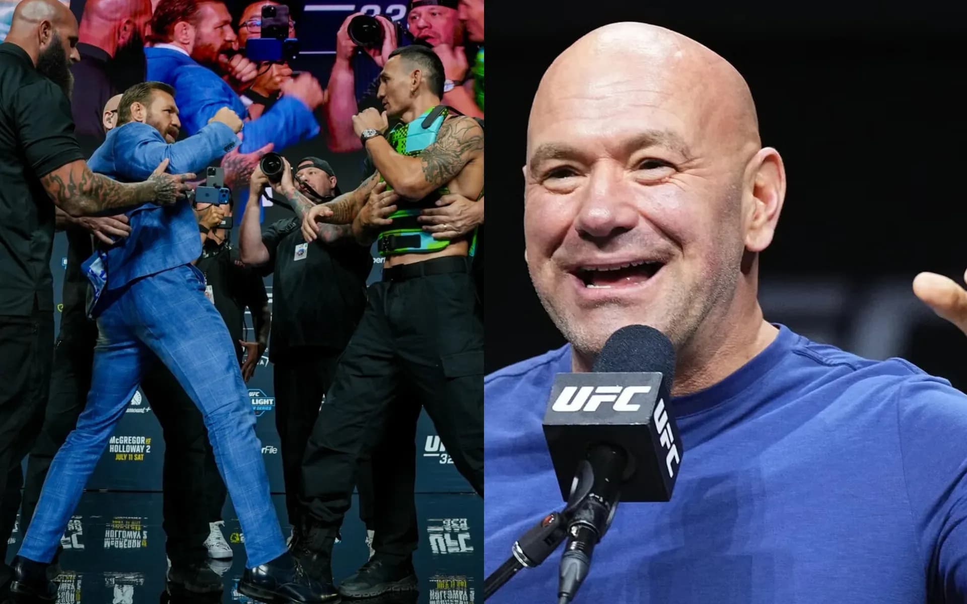 Dana White weighed in on the Conor McGregor vs. Max Holloway rematch