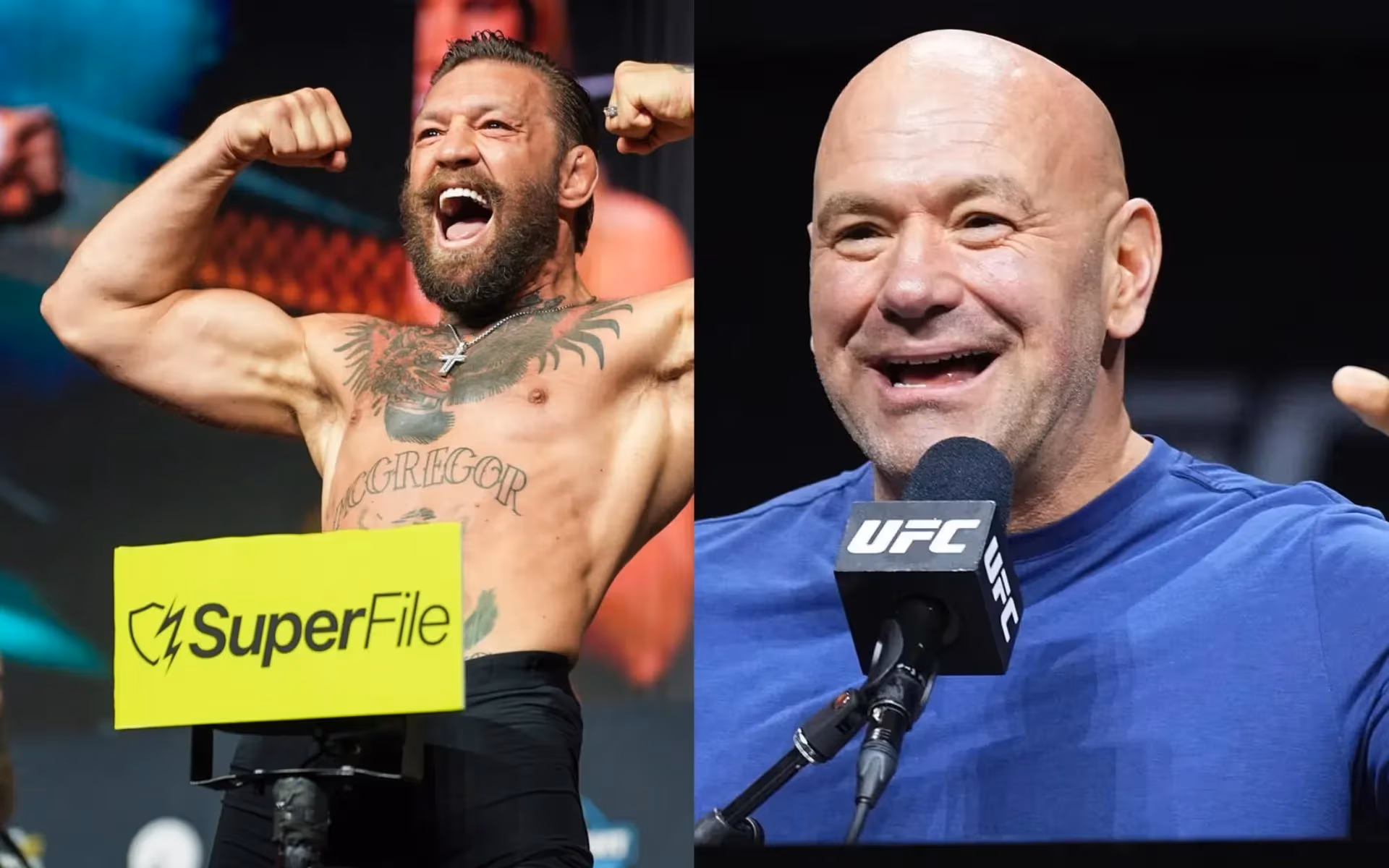 Conor McGregor received great praise from Dana White