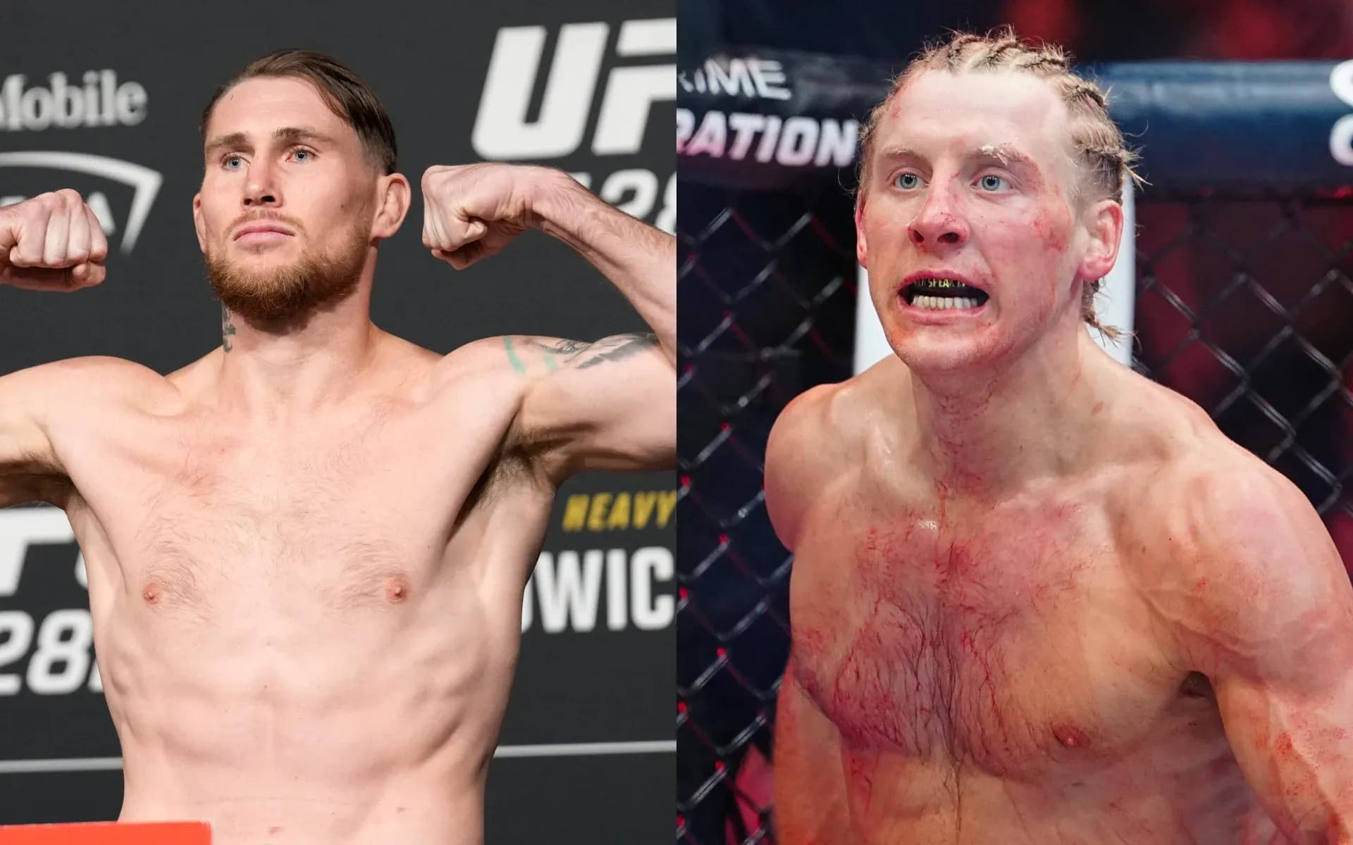 Darren Till and Paddy Pimblett