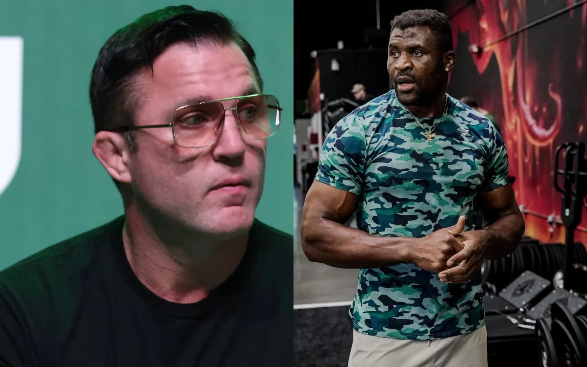 Chael Sonnen and Francis Ngannou have both competed extensively in MMA