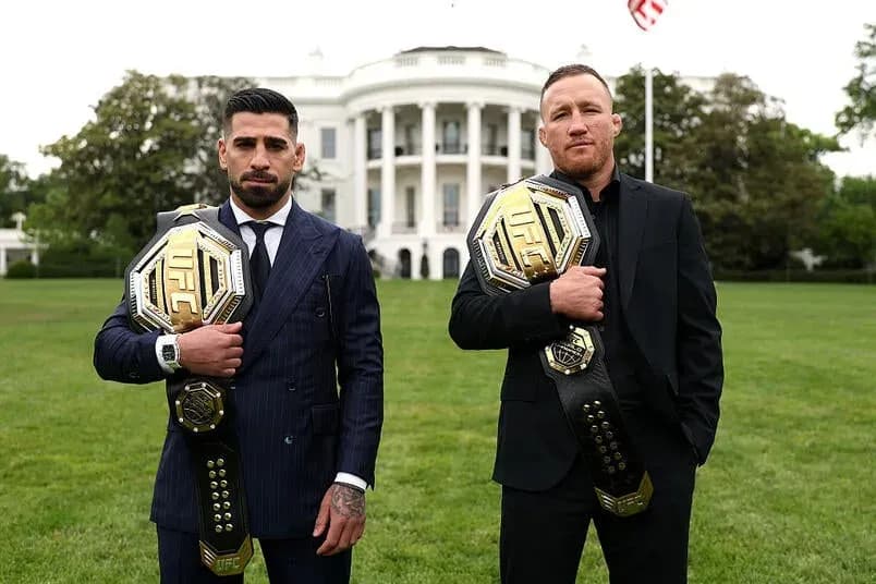Ilia Topuria and Justin Gaethje will clash for undisputed lightweight gold.