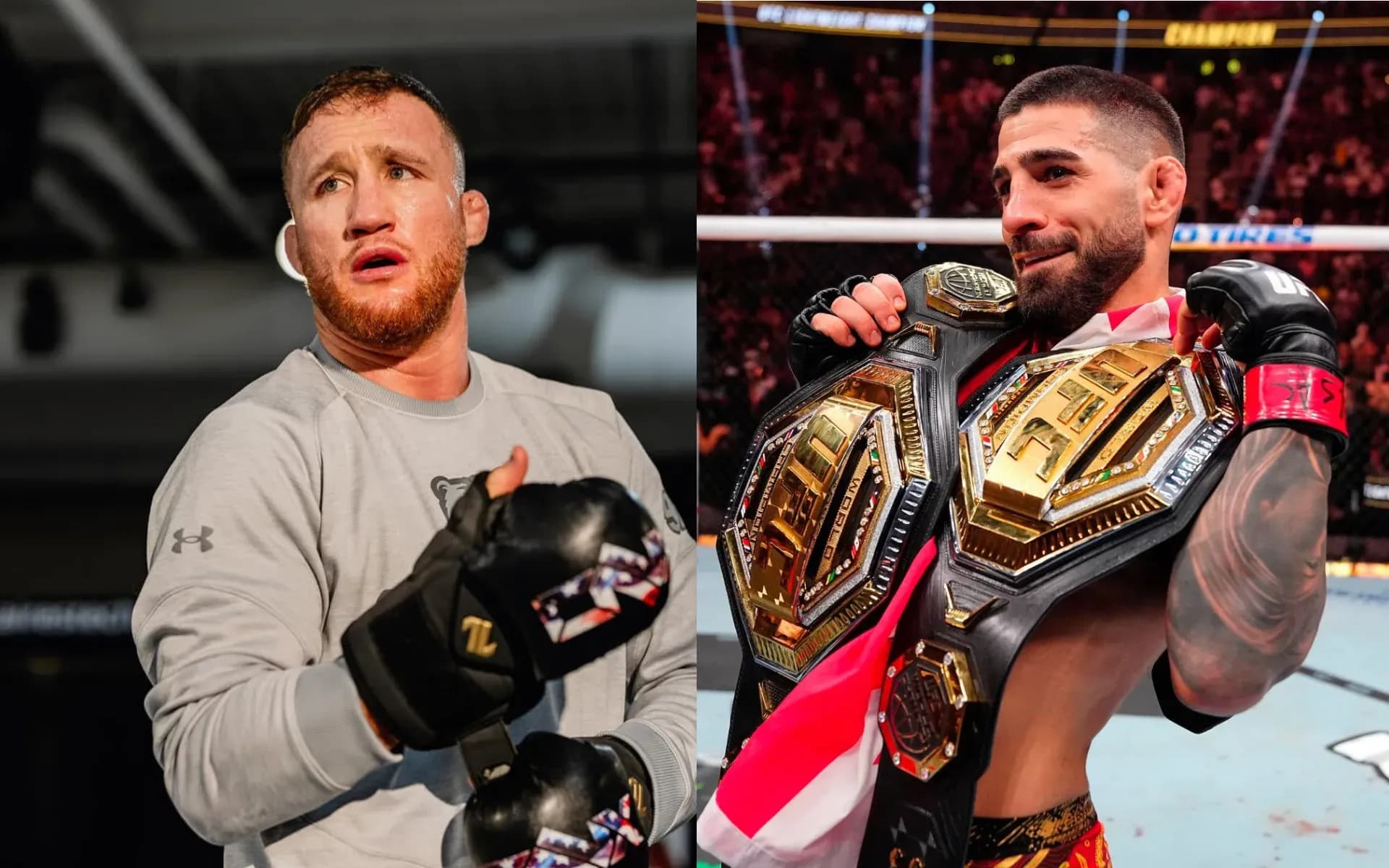 Justin Gaethje is set to fight Ilia Topuria next