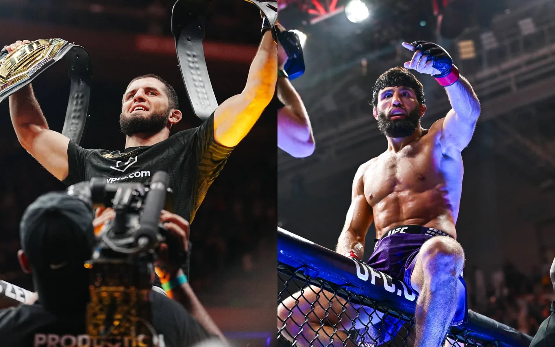 Islam Makhachev and Arman Tsarukyan