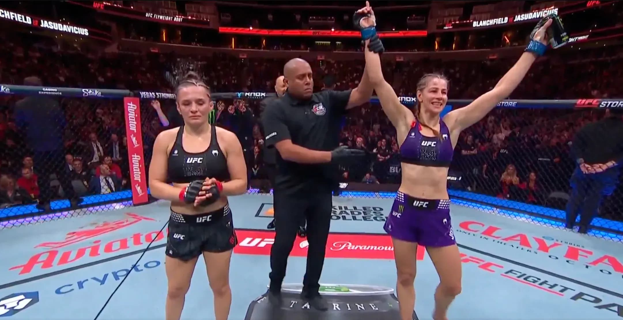 Jasmine Jasudavicius wins in Canada