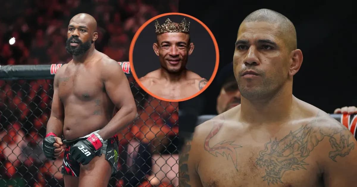 Jose Aldo lauds Jon Jones and Alex Pereira.
