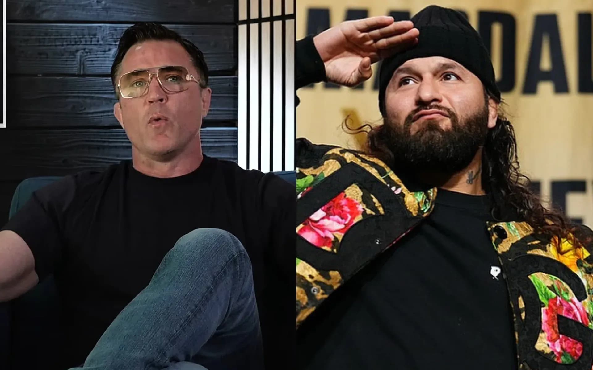 Chael Sonnen and Jorge Masvidal have been at loggerheads