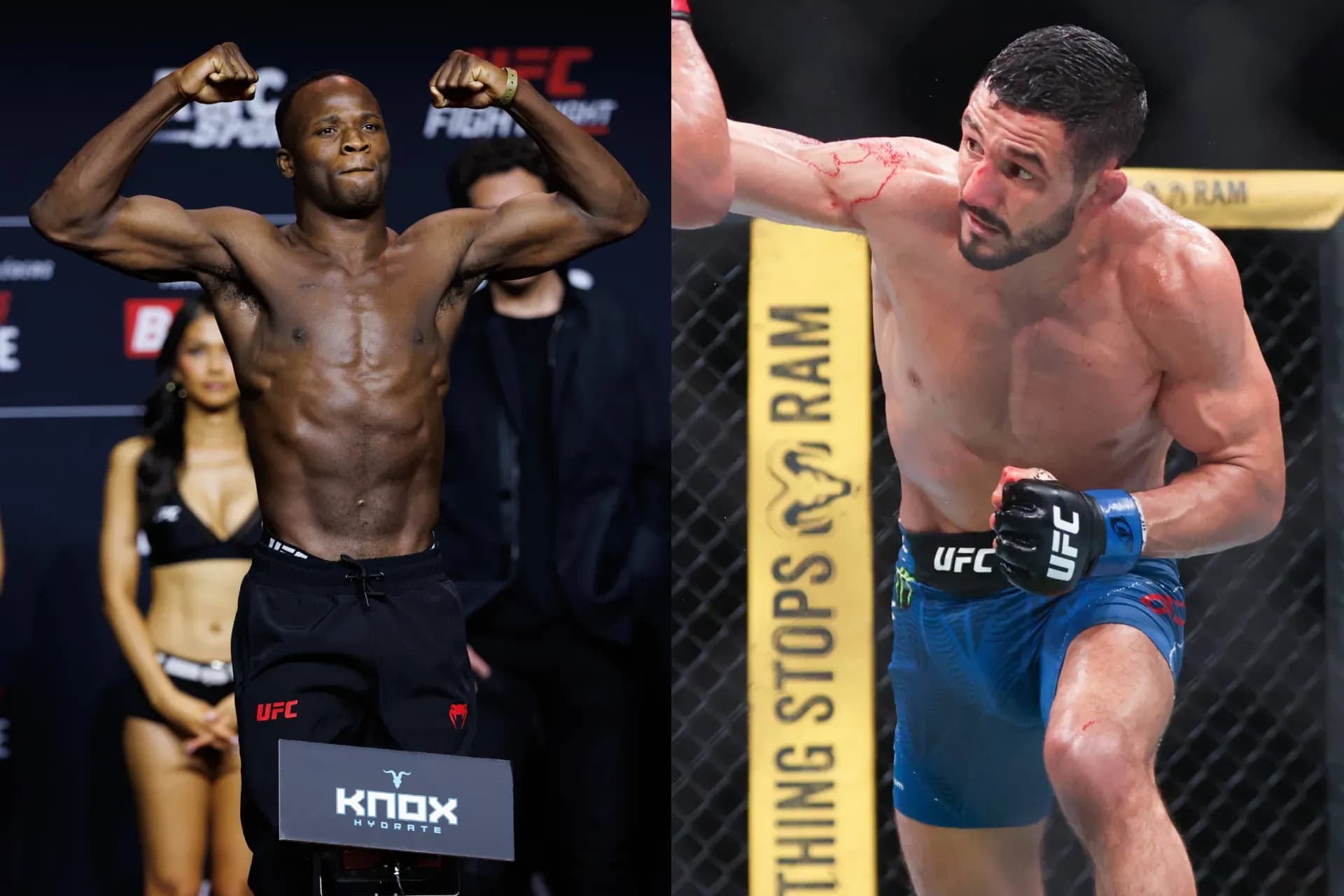 Losene Keita and Aaron Pico