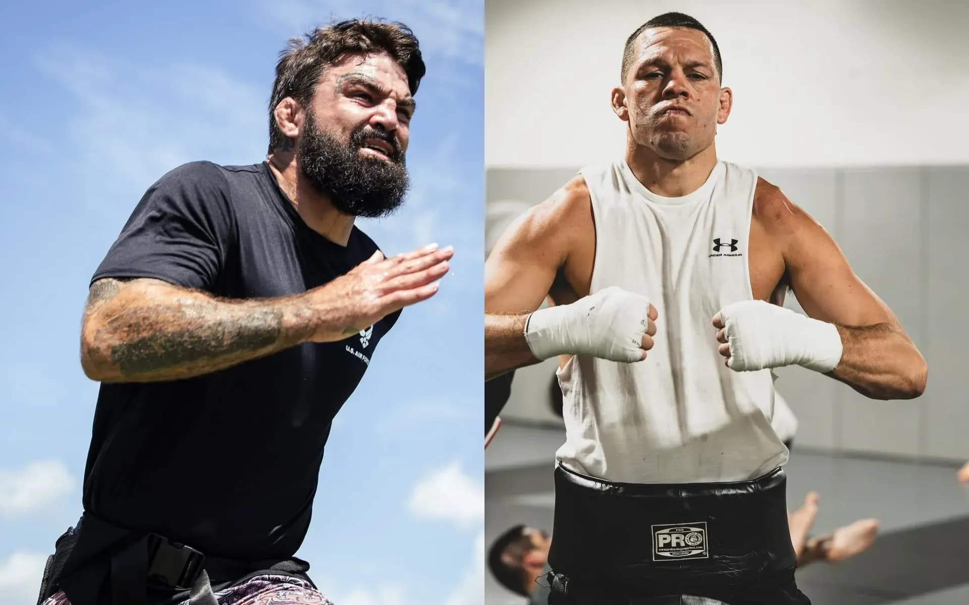 Mike Perry has fired back at Nate Diaz