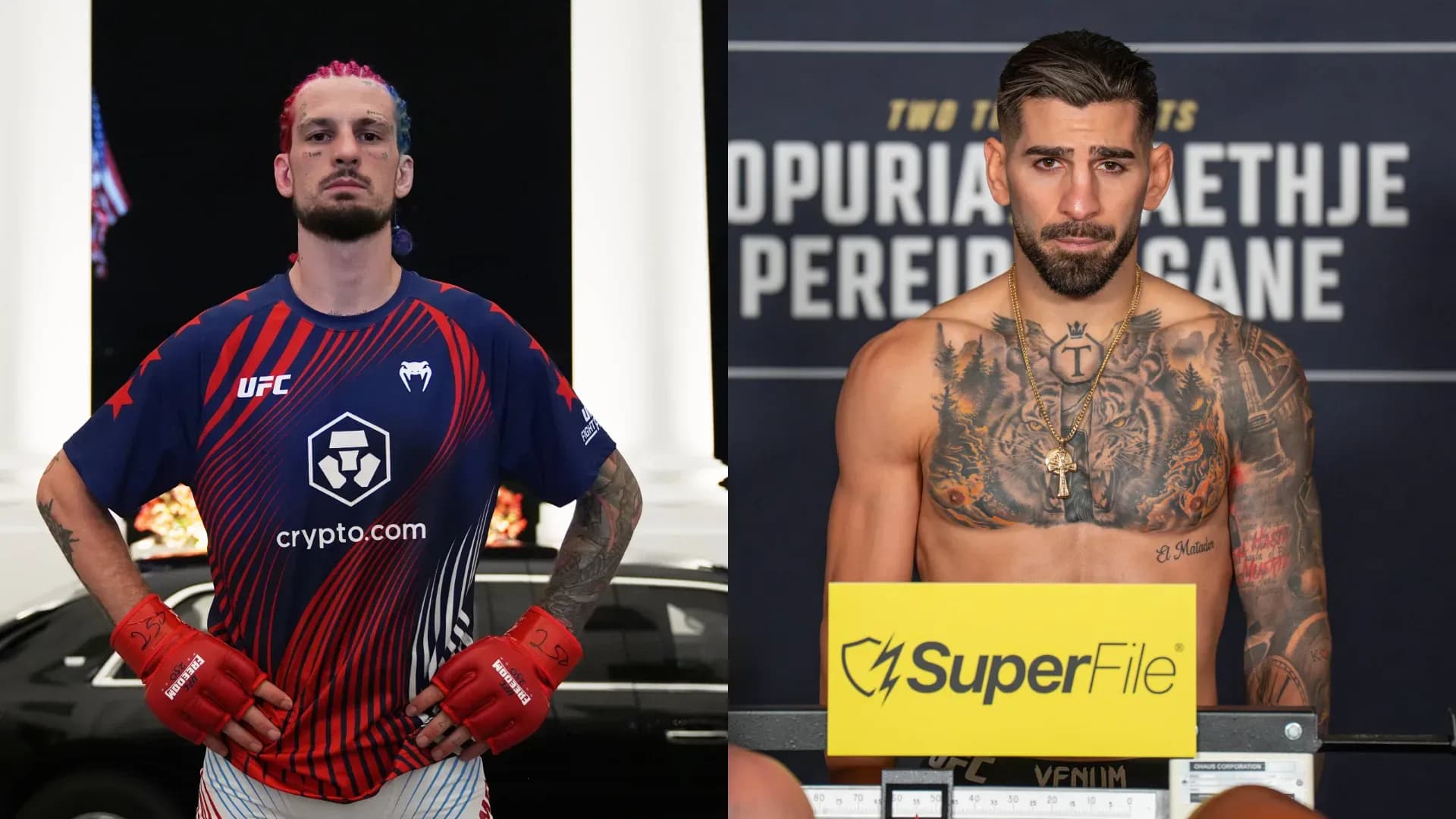 Sean O'Malley trolls Ilia Topuria.