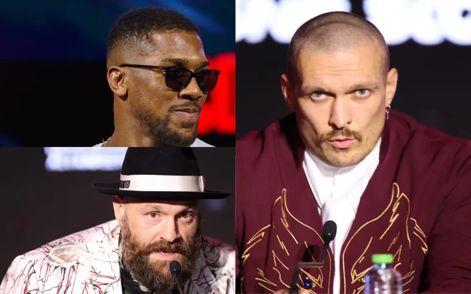 Oleksandr Usyk sees Anthony Joshua beating Tyson Fury