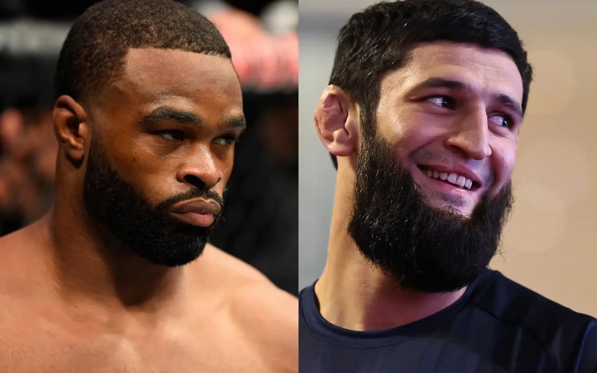 Tyron Woodley and Khamzat Chimaev are hailed as wrestling maestros
