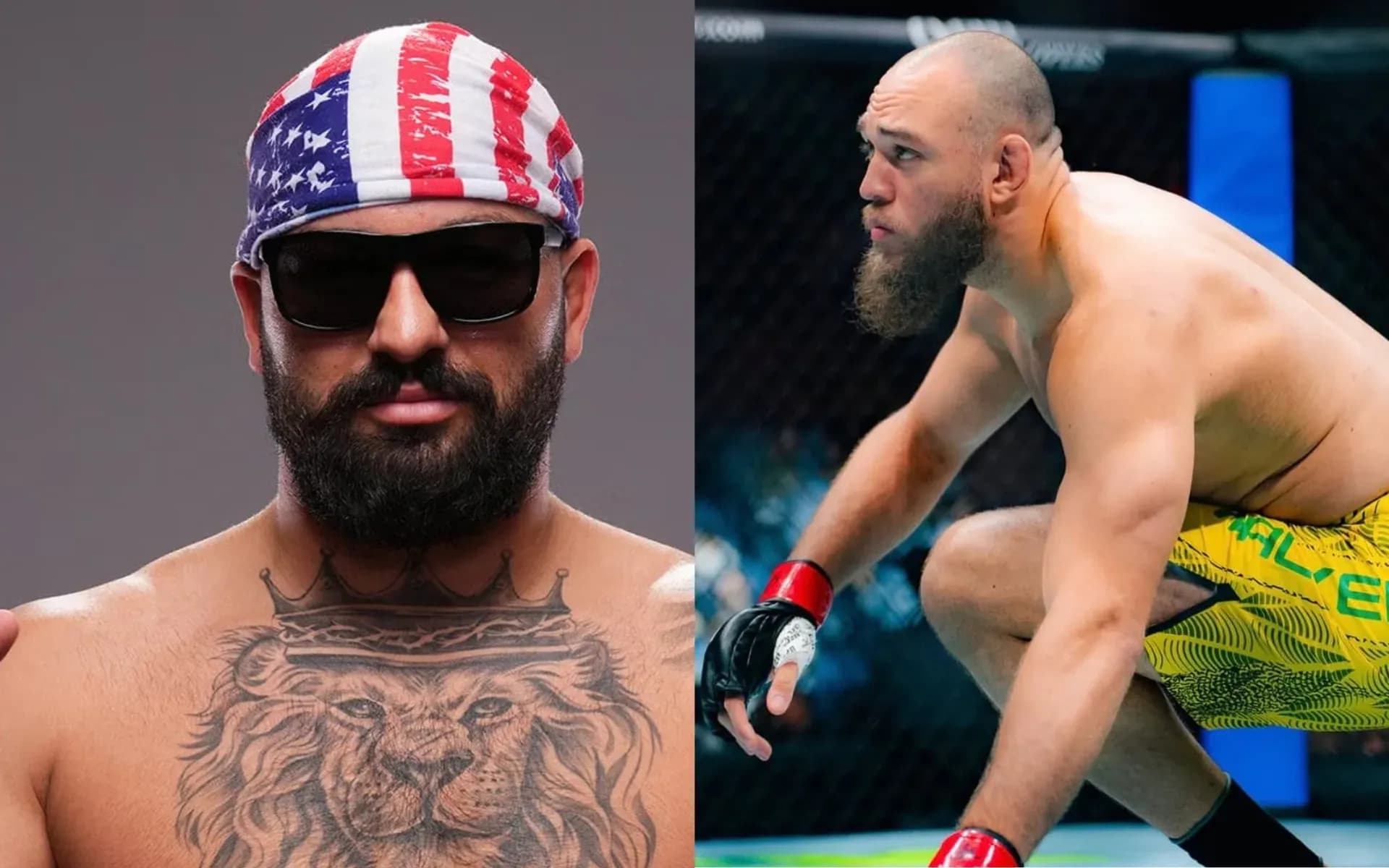Josh Hokit and Valter Walker clashed over his comments about Ian Machado Garry's son
