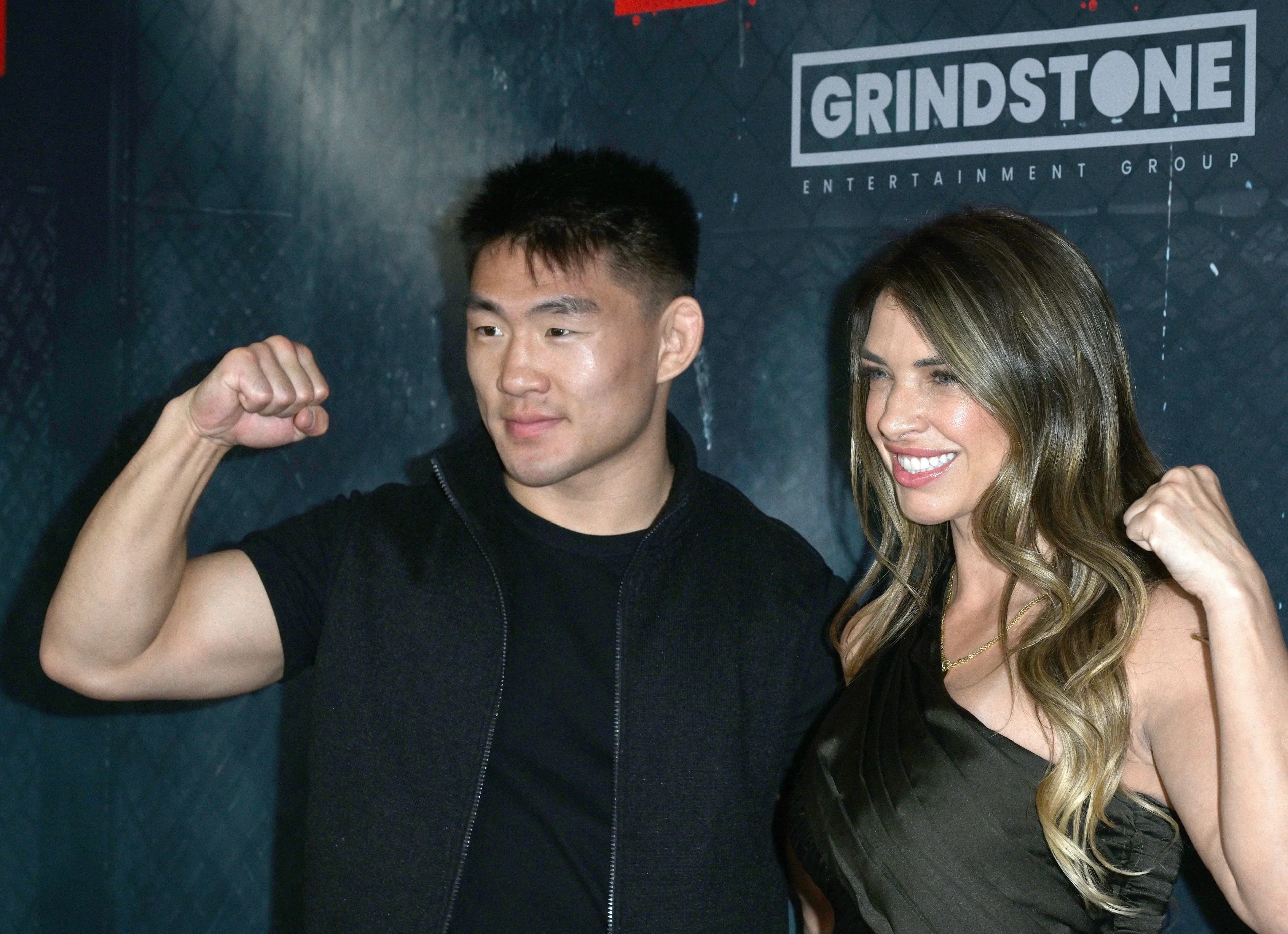 Song Yadong and Mackenzie Dern